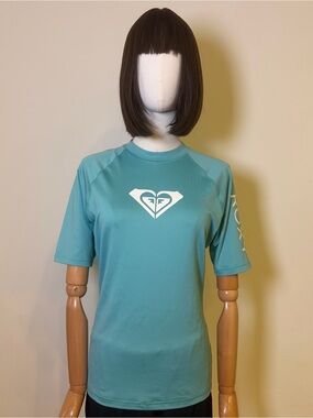 Roxy Women’s Mint Green Rash Guard - Size L - NWOT